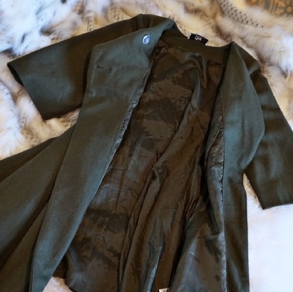 ⭐HP⭐ RARE Vintage Wool Dress Coat - Picture 4 of 7